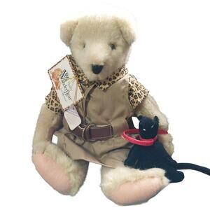 VINTAGE NWT! CORNELIUS VANDERBEAR, "OUT OF AFRICA" W/BLACK PANTHER! ORIG TAGS!